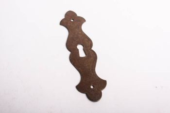 Keyplate rural rust iron 36mm