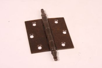 Hinge rust 76x76mm with vase head