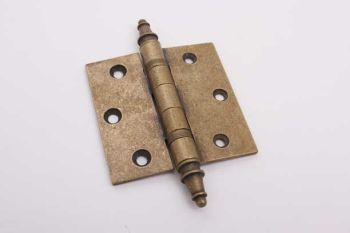 Classic hinge with ball bearing bronze antique brass 76mm vase head