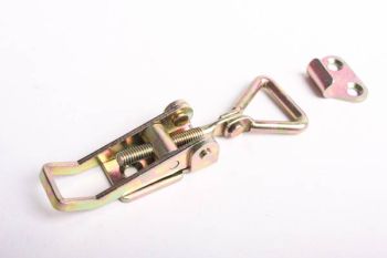 Table top turnbuckle adjustable yellow galvanized with stop 65mm