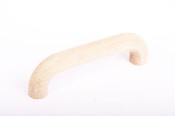Handle round 15mm beech wood 96mm