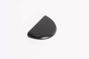 Handle retro half round 32mm black