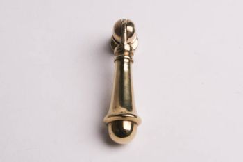 Classic trigger drop handle brass polish 51mm