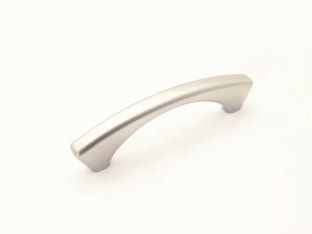 Modern handle matte nickel with a drill size of 96mm