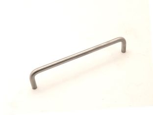 Handle stainless steel solid 160mm round 8mm