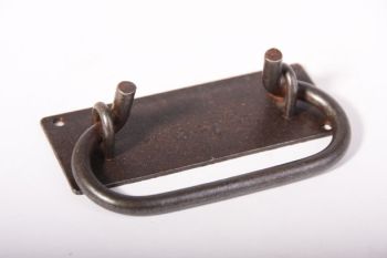Handle trigger iron rust, black or tin color 105mm