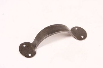 Handle forged iron - metal gray (tin color) 115mm