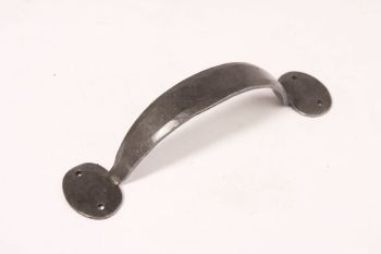 Handle forged iron - metal gray (tin color) 170mm