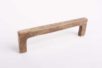 Drawer handle square 11mm bronze antique drilling size 96mm, 128mm, 160mm and 192mm