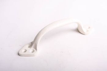 Dutch handle white cast iron 170mm for furniture and kitchen