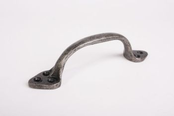 Handle Dutch antique gray cast iron 170mm for furniture and kitchen