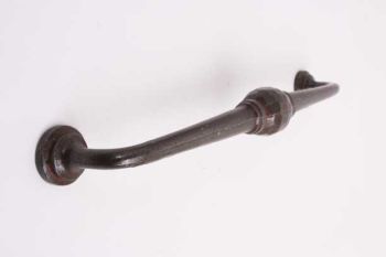 Handle cast iron long with ball rust or metal gray 245mm
