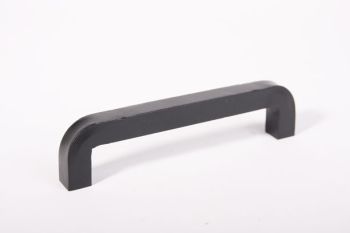 Handle square 16mm black, rust or tin color 160mm or 192mm rounded