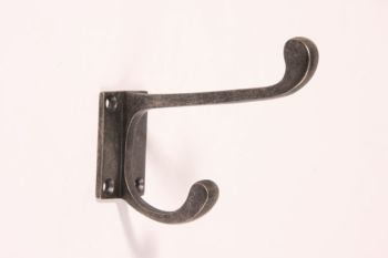 Coat hook silver antique - School hook