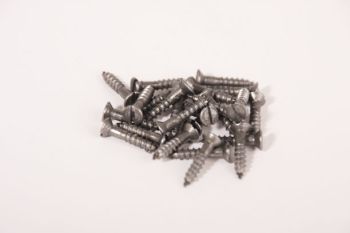 Screws flathead 3.5 x 30mm blank/ink color slot 100 pieces