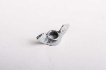 Wing nut M8 Metric white zinc plated per 10 pieces