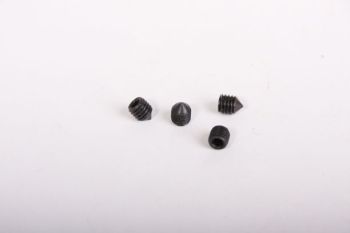Allen screw M5x6mm iron black per 10 pieces