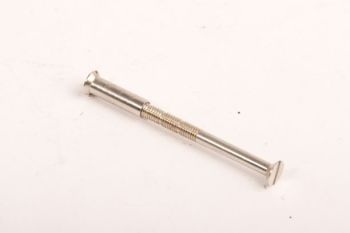 Patent bolt with sleeve long M4x75mm nickel plated per 10 pieces