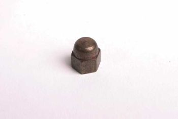 Cap nut M6 bronze antique made of brass hexagonal nut cap per 10 pieces