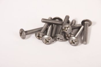 Bolts M4x20mm iron per 10 pieces