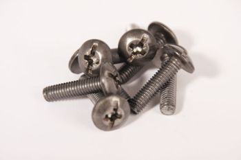 Bolts M6x20mm iron per 10 pieces