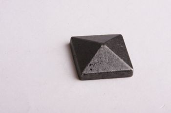 Decorative nail square with thread 25mm rust, black or tin color