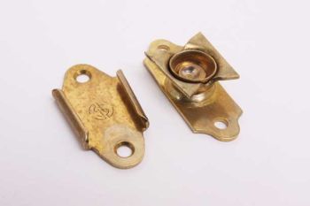 Mirror pivot support BRA-KON for dressing table and standing mirrors steel brass plated per 2 pcs zs