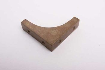 Corner for table top bronze antique solid brass 64mm