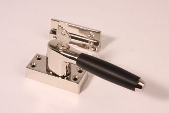 Window Lock Left barrel model nickel ebony SKG*