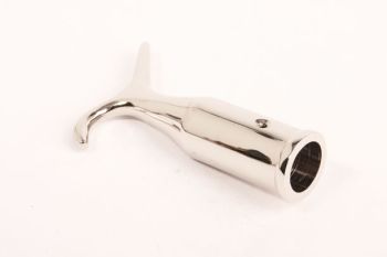 Hook for window snap shiny nickel 115mm