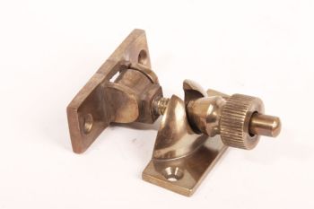 Window catch for sliding window porthole catch bronze antique 58mm