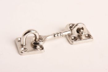 Cabin hook or wind hook small nickel 50mm