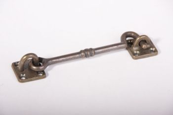Cabin hook wind hook bronze antique 100mm (115mm total)