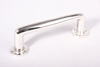 Door handle Dudok shiny nickel 200mm