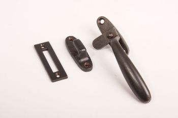 Window lock (right) rust or black Dudok with stop