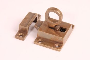 Window snap for drop window bronze antique (smooth) 57x38mm