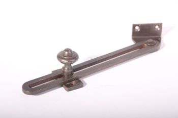 Window stop adjustable iron rust or tin color 200mm (180mm)