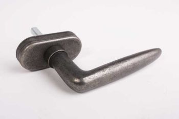 Window handle for turn-tilt Dudok silver antique