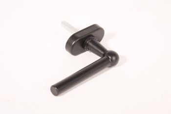 Tilt and turn window handle black Chemin de fer L