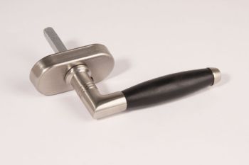 Window handle for turn-tilt window barrel model short brushed nickel