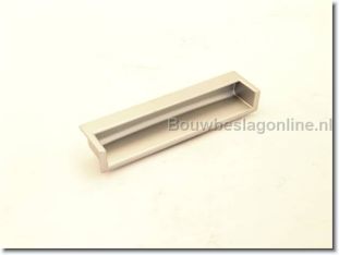 Handle matte nickel 112mm insert