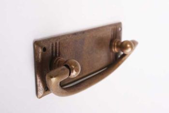 Classic furniture handle for drawers bronze antique 80mm small