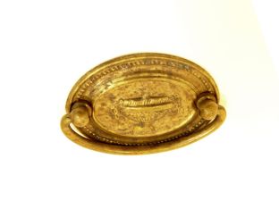 Classic handle for drawers bronze antique brass 46mm