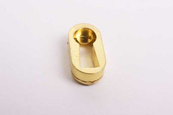 Key entry brass mat for in wood 20mm x 10mm