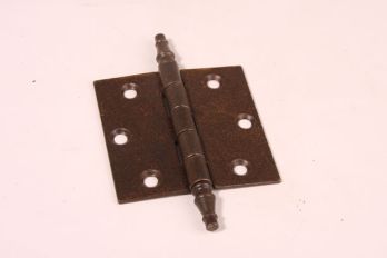 Hinge rust 76x76mm with vase head