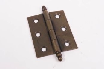 Hinge bronze antique or brass 50x40mm or 63x45mm