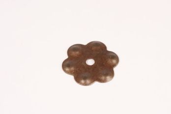 Backplate 40mm rust rosette