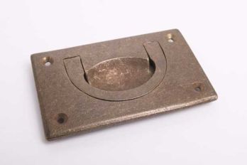 Infrees handle furniture puller bronze antique solid brass 90x55mm