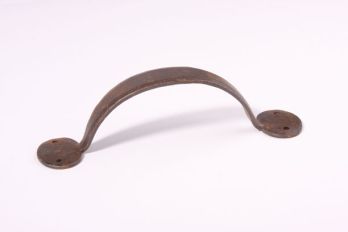 Handle forged iron rust 170mm for furniture or kitchen