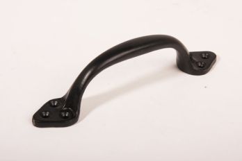Handle Dutch black cast iron 170mm for furniture and kitchen